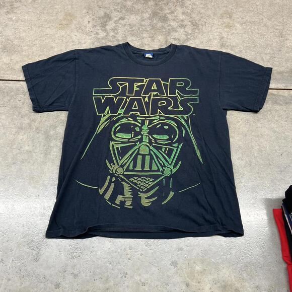 Star Wars Other - vintage star wars darth vader faded black movie shirt size large
